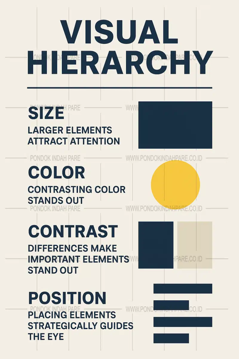 Hierarki Visual dalam Desain Grafis: Panduan Praktis untuk Desainer Pemula