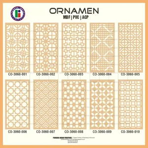 katalog Panel Ornamen PVC dekorasi dinding modern