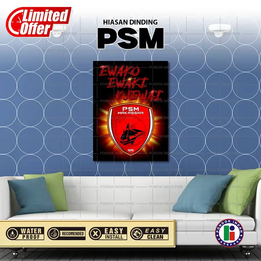 Hiasan Dinding Wallframe PSM | dekorasi dinding MDF di ruang tamu - Percetakan Pondok indah Parepare